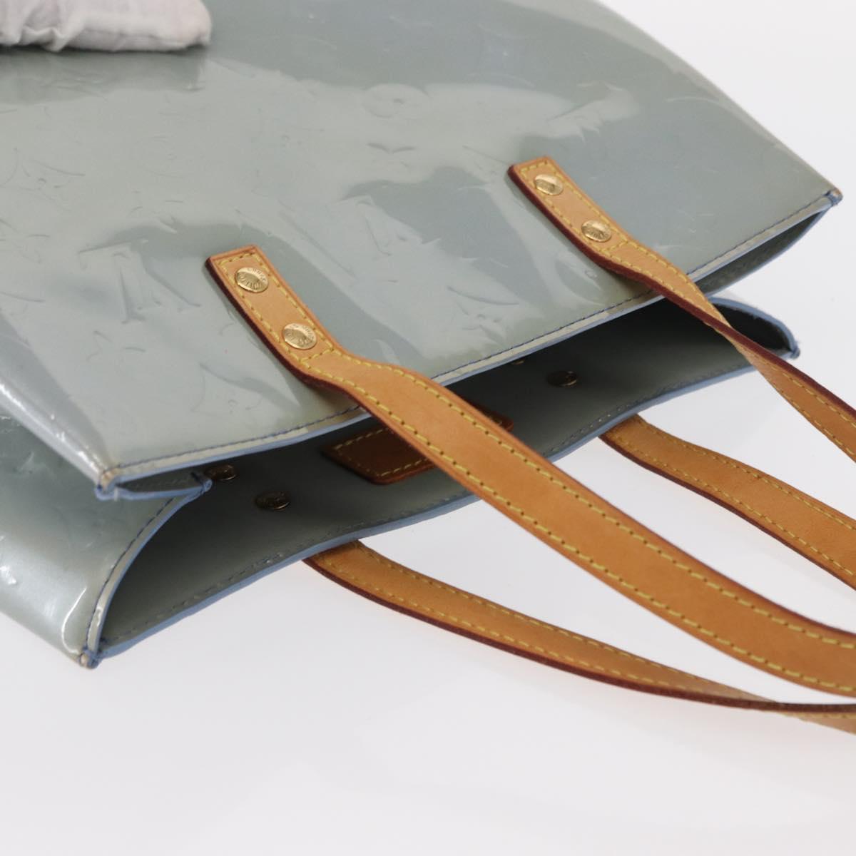 LOUIS VUITTON Monogram Vernis Reade MM Hand Bag Lavande M91226 LV Auth 155901