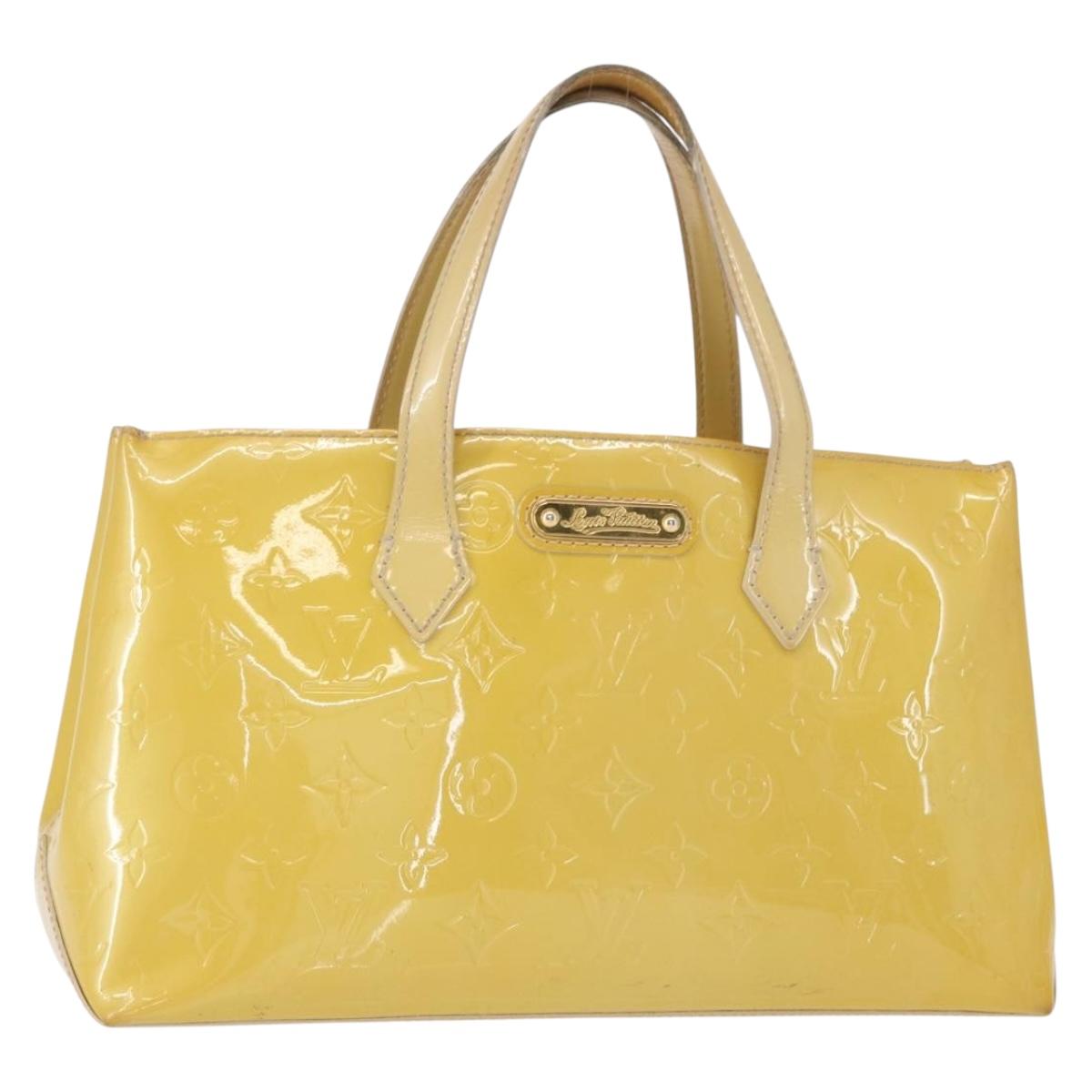 LOUIS VUITTON Monogram Vernis Wilshire PM Bag Jone passion M91725 LV Auth 155902