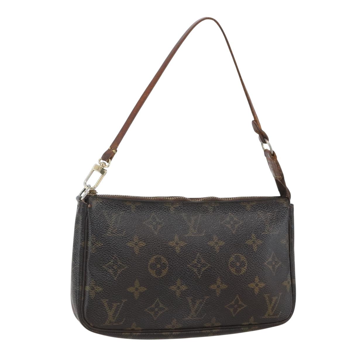 LOUIS VUITTON Monogram Pochette Accessoires Pouch M51980 LV Auth 155903