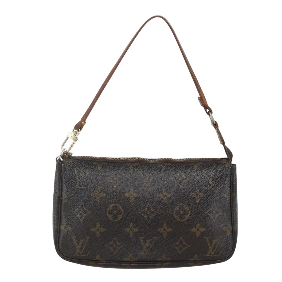 LOUIS VUITTON Monogram Pochette Accessoires Pouch M51980 LV Auth 155903
