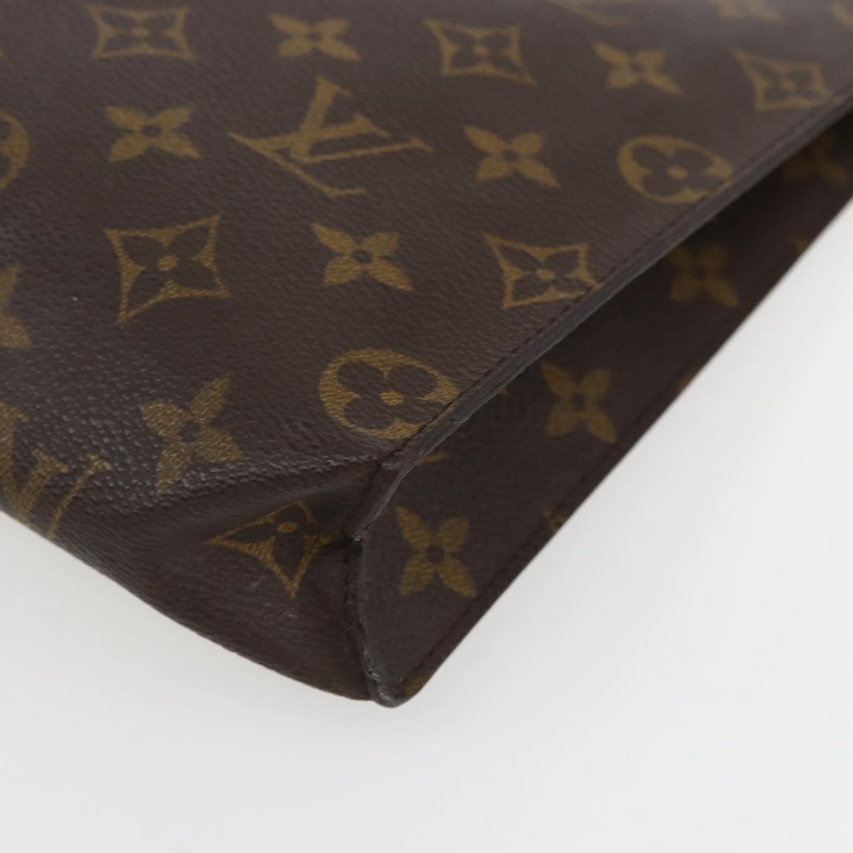 LOUIS VUITTON Monogram Poche Toilette 26 Pouch M47542 LV Auth 155904