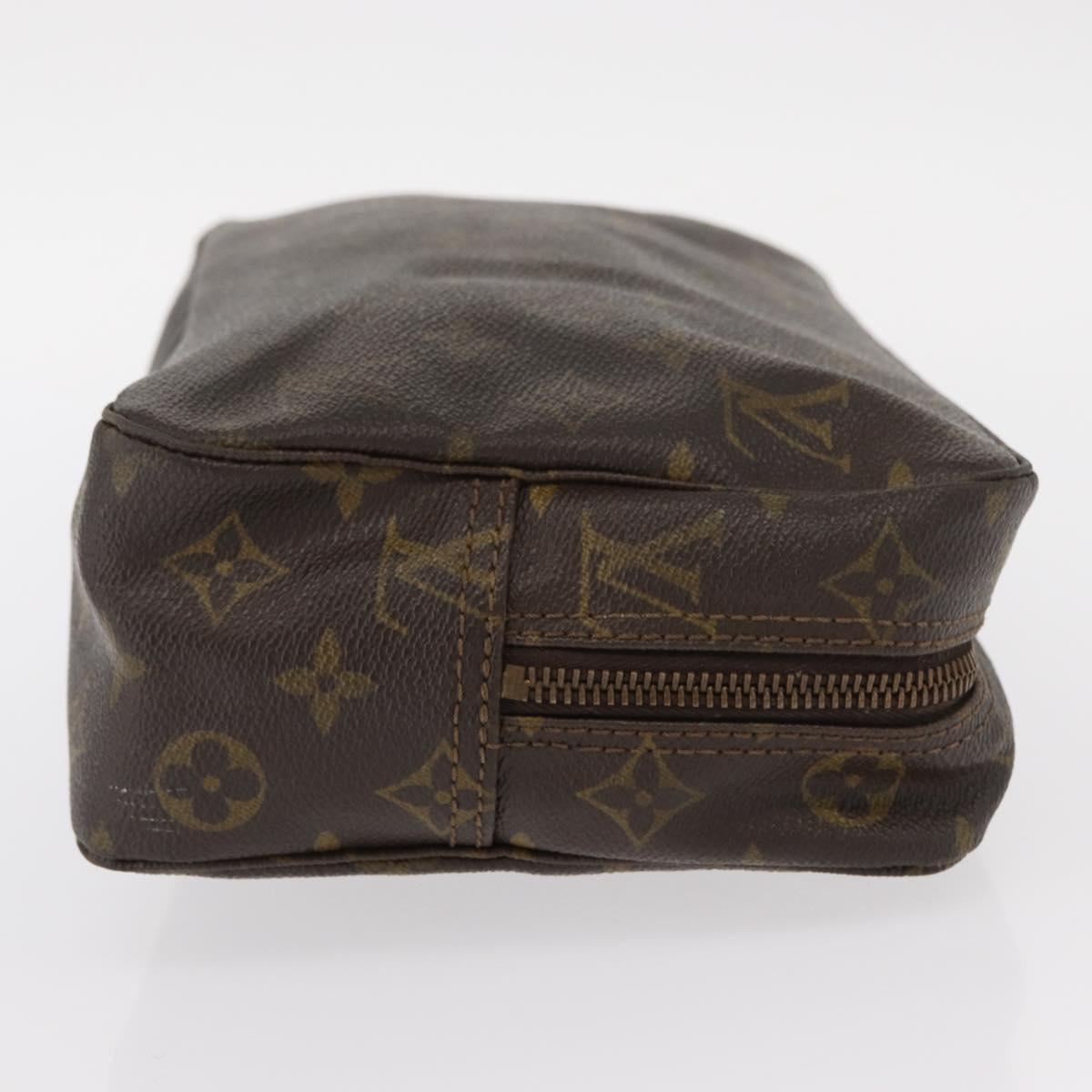 LOUIS VUITTON Monogram Trousse Toilette 28 Clutch Bag M47522 LV Auth 155906