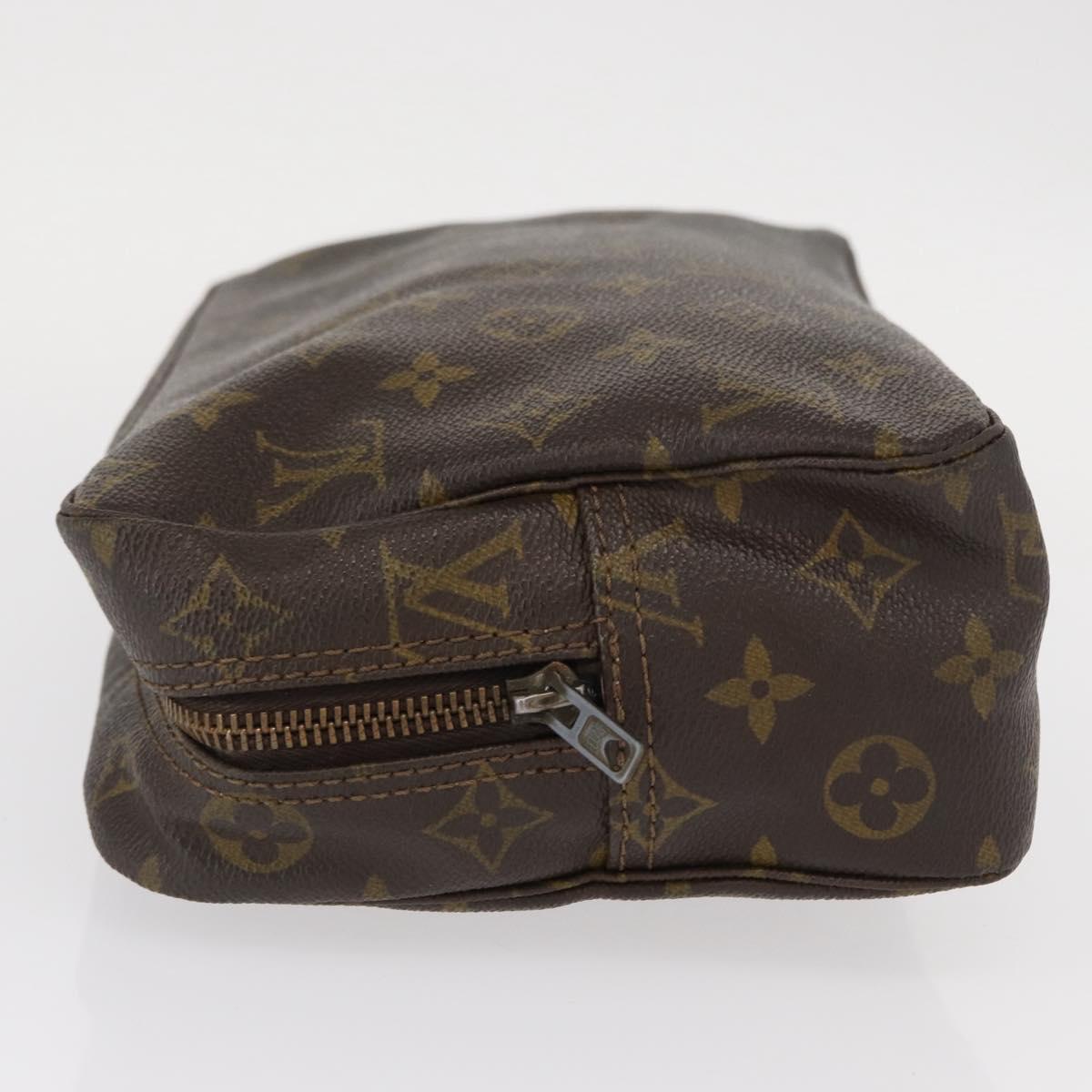 LOUIS VUITTON Monogram Trousse Toilette 28 Clutch Bag M47522 LV Auth 155906