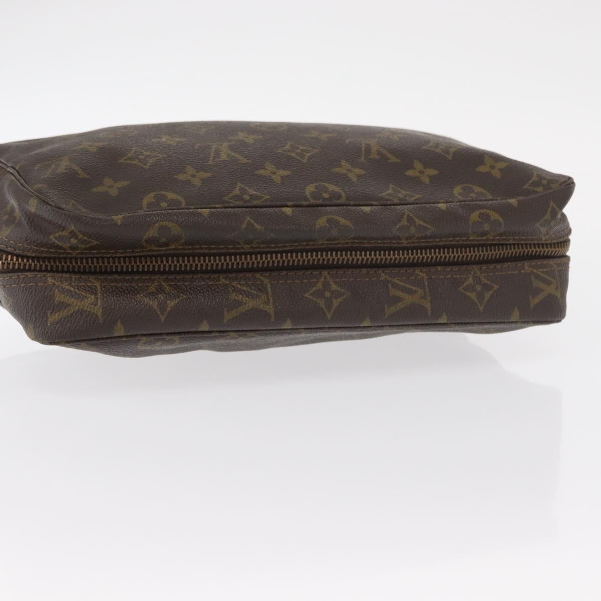 LOUIS VUITTON Monogram Trousse Toilette 28 Clutch Bag M47522 LV Auth 155906