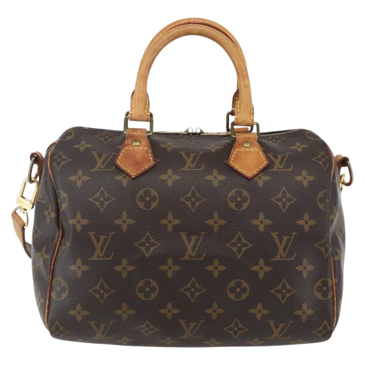 LOUIS VUITTON Monogram Speedy Bandouliere 25 Hand Bag 2way M45948 LV Auth 155911