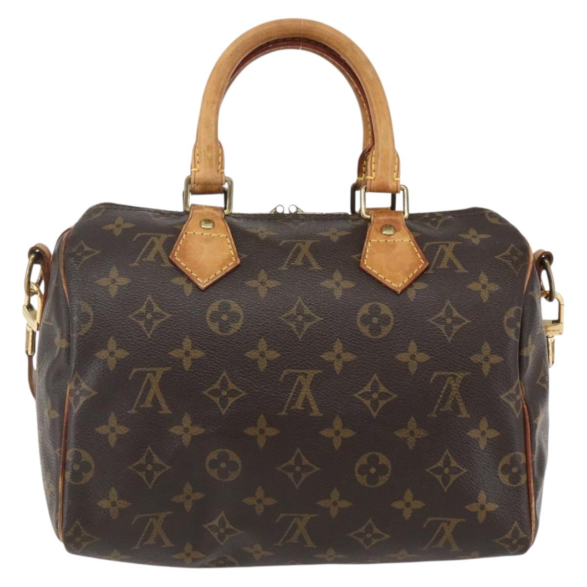 LOUIS VUITTON Monogram Speedy Bandouliere 25 Hand Bag 2way M45948 LV Auth 155911