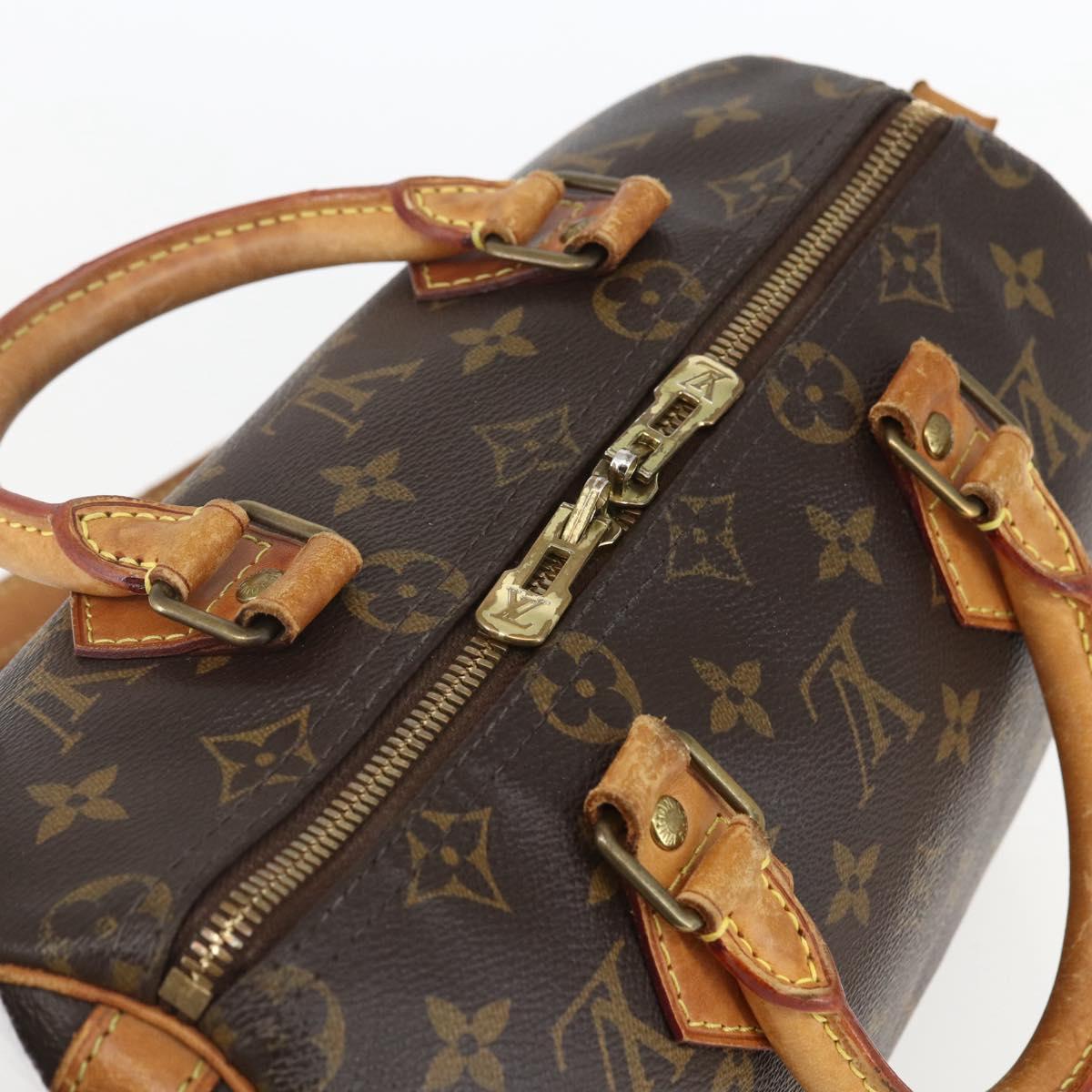 LOUIS VUITTON Monogram Speedy Bandouliere 25 Hand Bag 2way M45948 LV Auth 155911