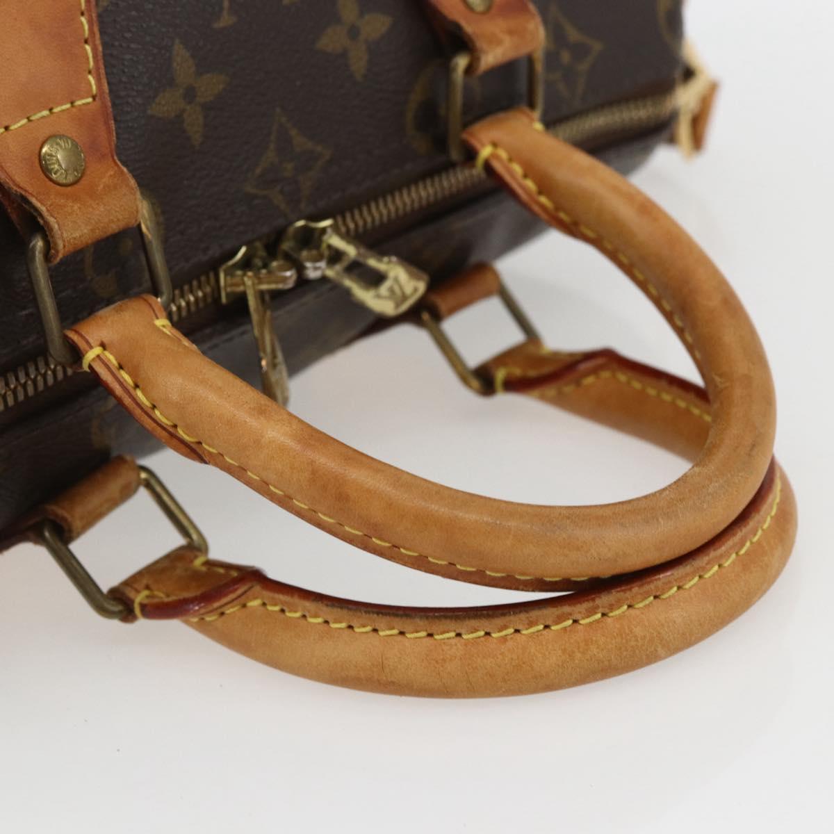 LOUIS VUITTON Monogram Speedy Bandouliere 25 Hand Bag 2way M45948 LV Auth 155911