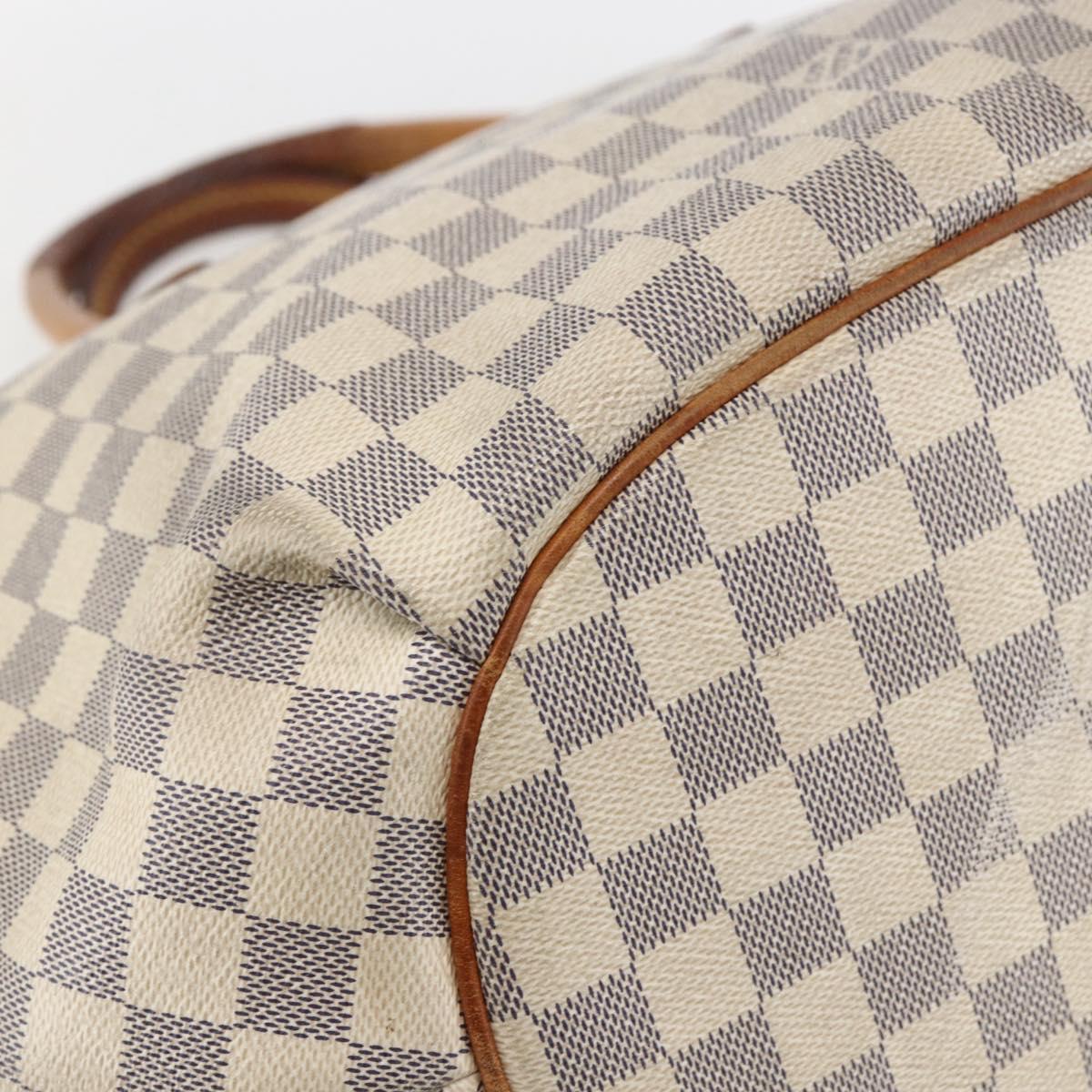 LOUIS VUITTON Damier Azur Riviera MM Hand Bag 2way N48252 LV Auth 155915