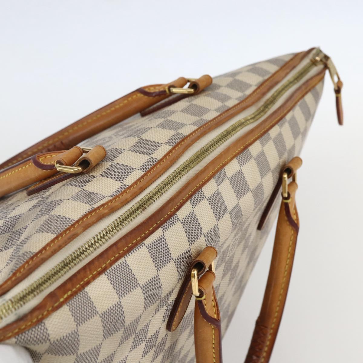 LOUIS VUITTON Damier Azur Riviera MM Hand Bag 2way N48252 LV Auth 155915