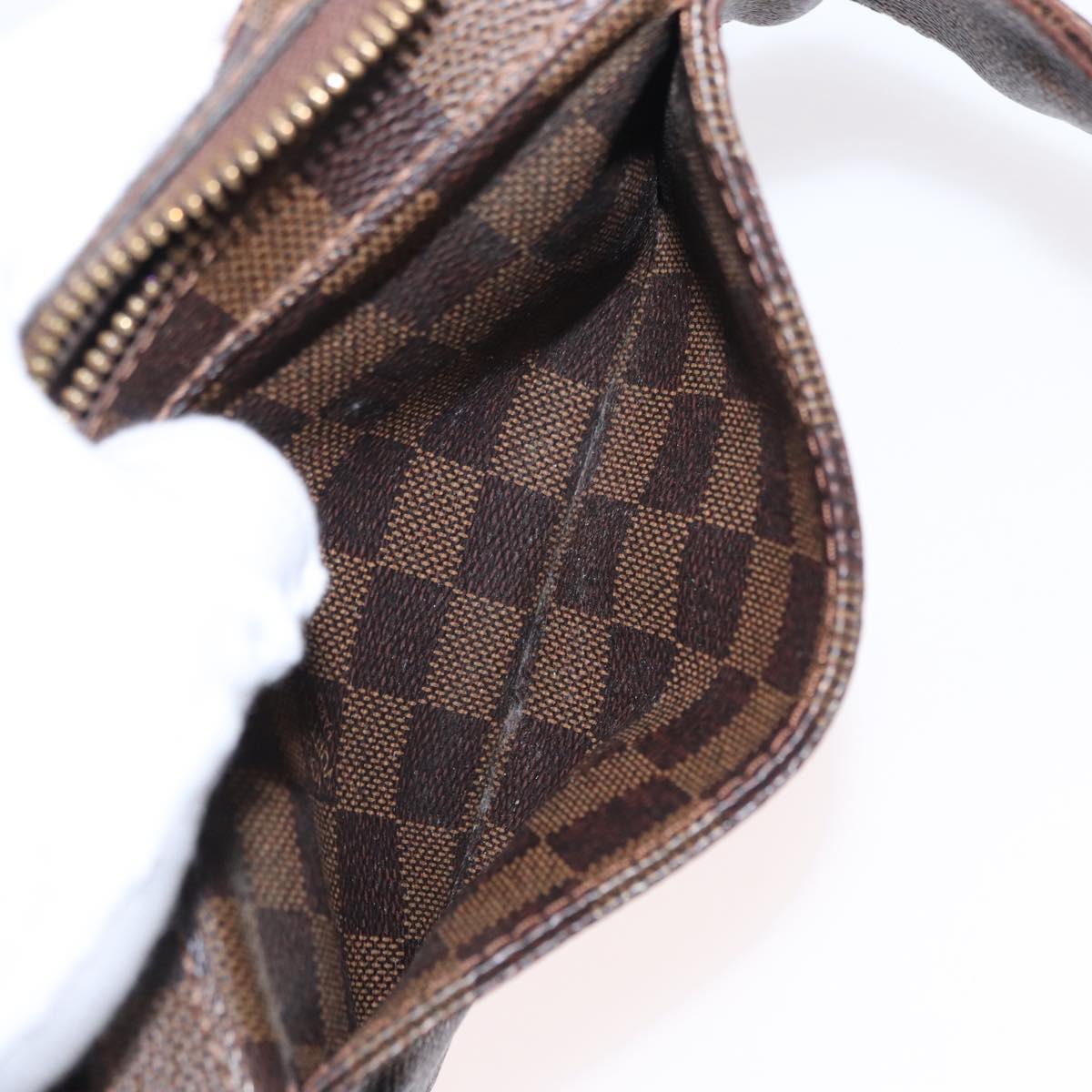 LOUIS VUITTON Damier Ebene Geronimos Shoulder Bag N51994 LV Auth 155916