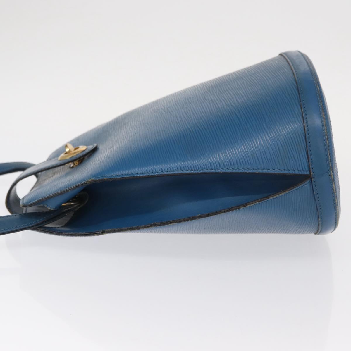 LOUIS VUITTON Epi Cluny Shoulder Bag Blue M52255 LV Auth 155917