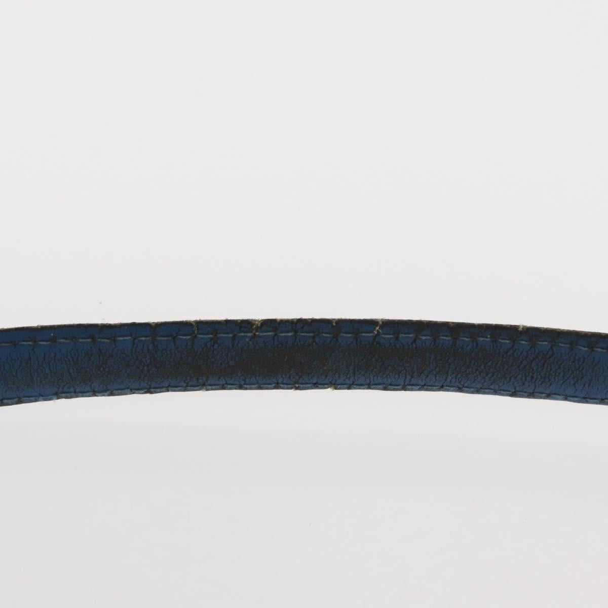 LOUIS VUITTON Epi Cluny Shoulder Bag Blue M52255 LV Auth 155917