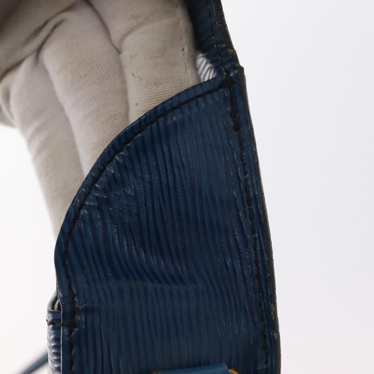 LOUIS VUITTON Epi Saint Cloud GM Shoulder Bag Toledo Blue M52195 LV Auth 155919