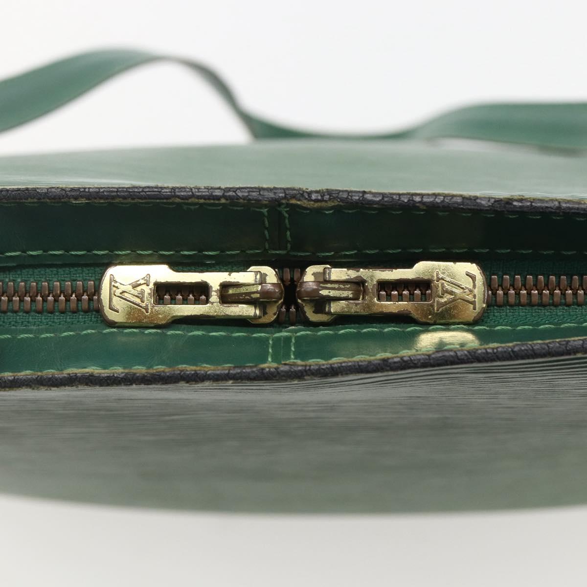 LOUIS VUITTON Epi Lussac Shoulder Bag Green M52284 LV Auth 155920