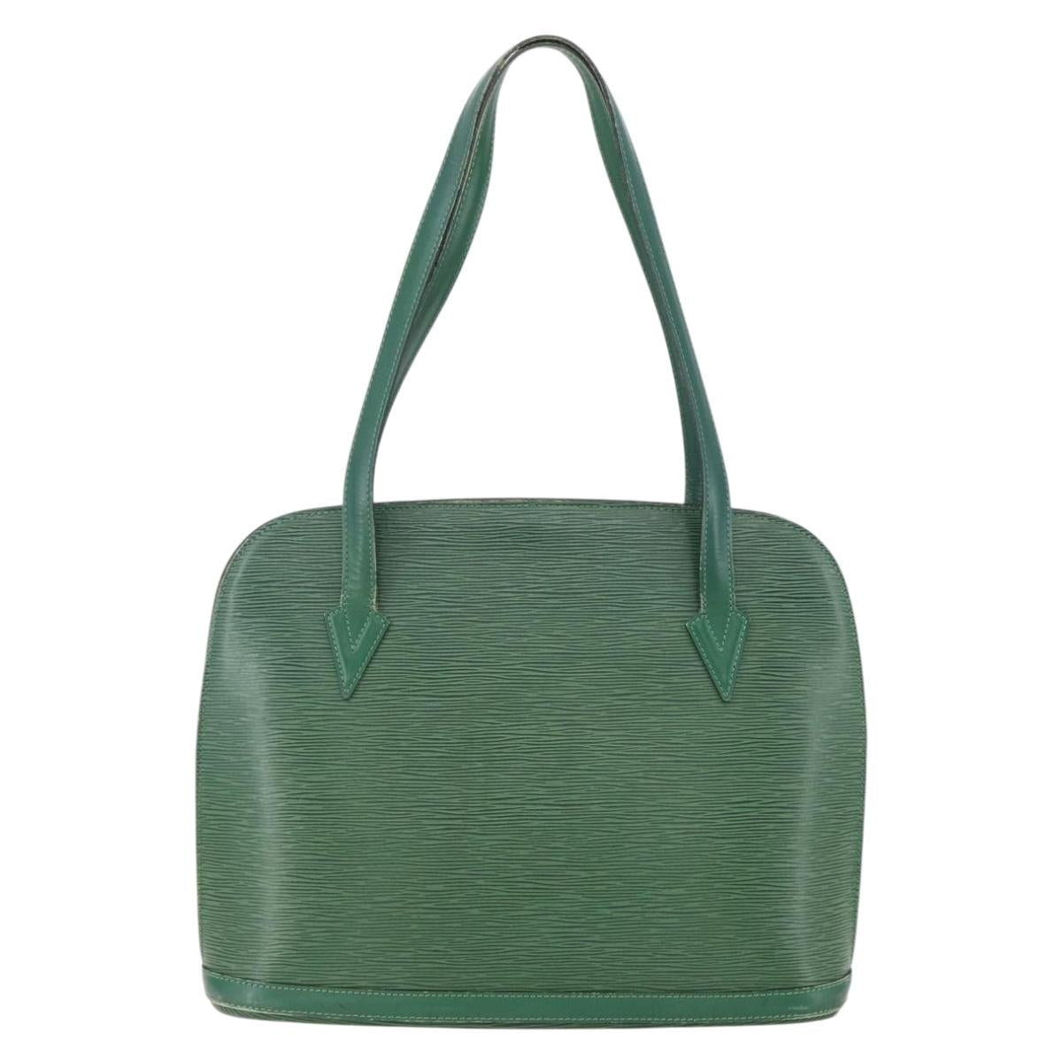 LOUIS VUITTON Epi Lussac Shoulder Bag Green M52284 LV Auth 155920