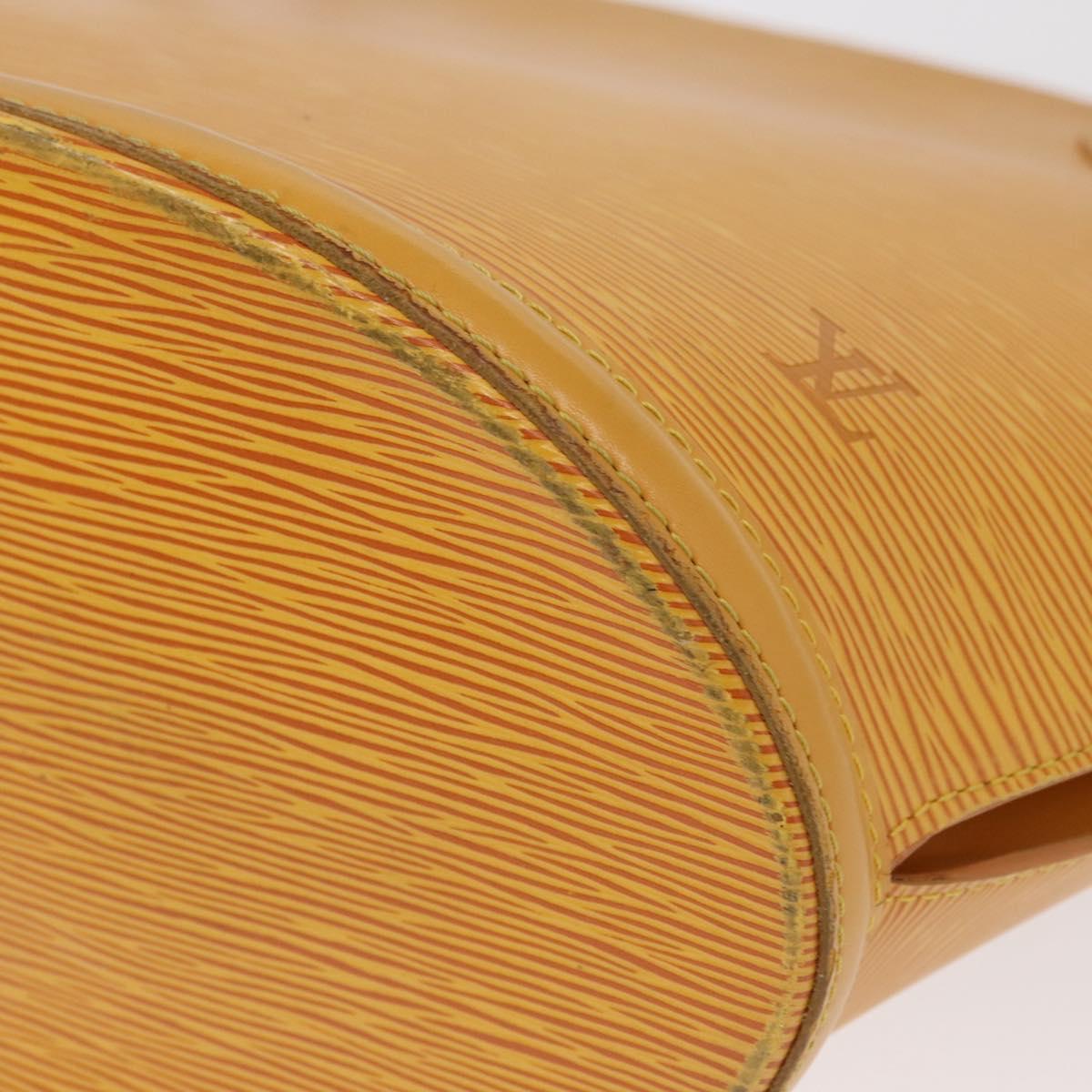 LOUIS VUITTON Epi Saint Jacques Shopping Shoulder Bag Yellow M52269 Auth 155921