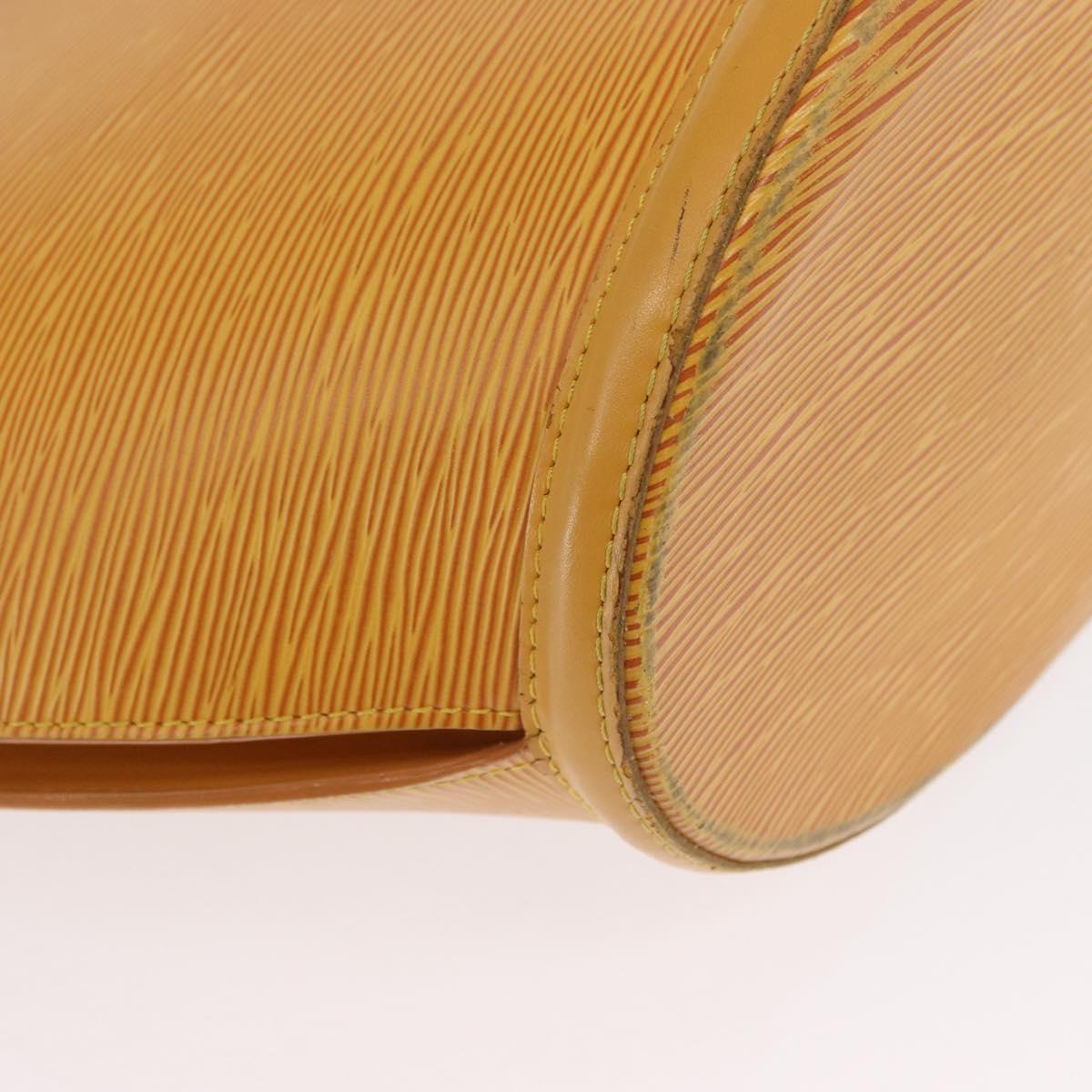 LOUIS VUITTON Epi Saint Jacques Shopping Shoulder Bag Yellow M52269 Auth 155921