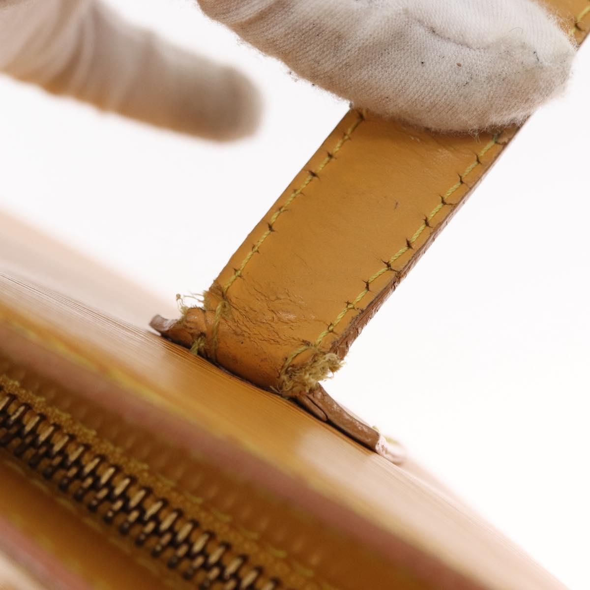 LOUIS VUITTON Epi Saint Jacques Shopping Shoulder Bag Yellow M52269 Auth 155921