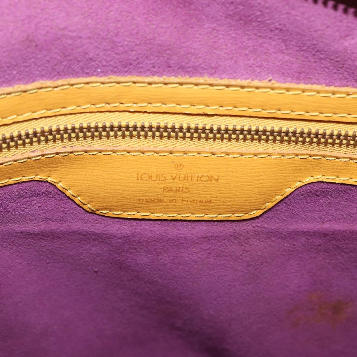 LOUIS VUITTON Epi Saint Jacques Shopping Shoulder Bag Yellow M52269 Auth 155921