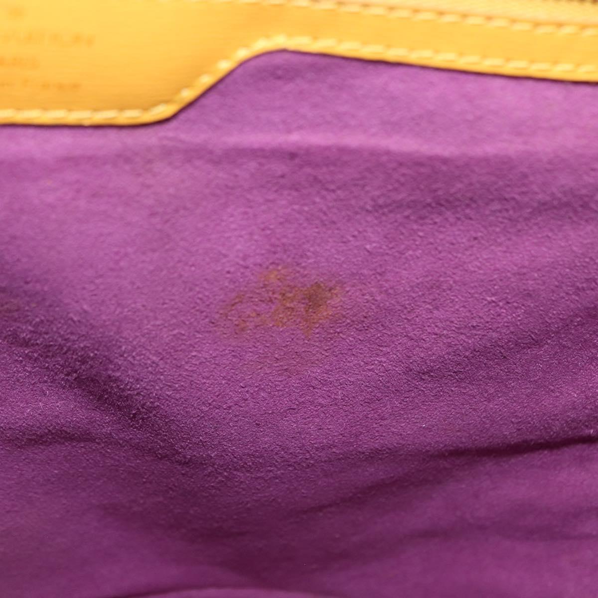 LOUIS VUITTON Epi Saint Jacques Shopping Shoulder Bag Yellow M52269 Auth 155921