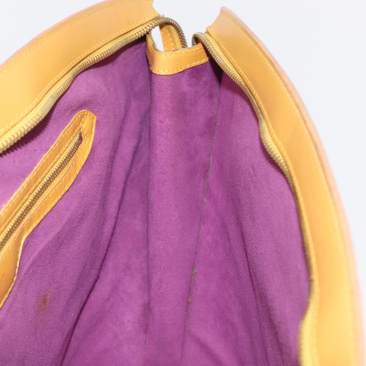 LOUIS VUITTON Epi Saint Jacques Shopping Shoulder Bag Yellow M52269 Auth 155921