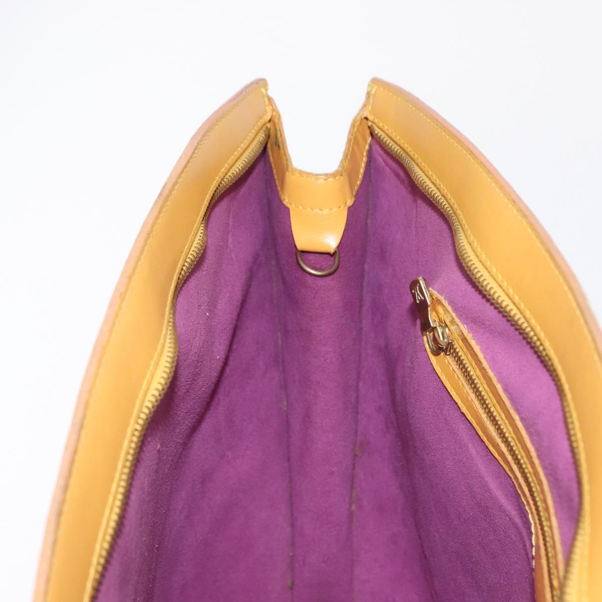 LOUIS VUITTON Epi Saint Jacques Shopping Shoulder Bag Yellow M52269 Auth 155921