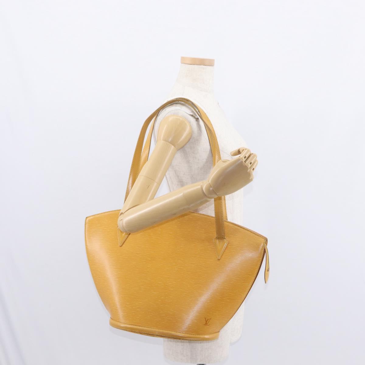LOUIS VUITTON Epi Saint Jacques Shopping Shoulder Bag Yellow M52269 Auth 155921