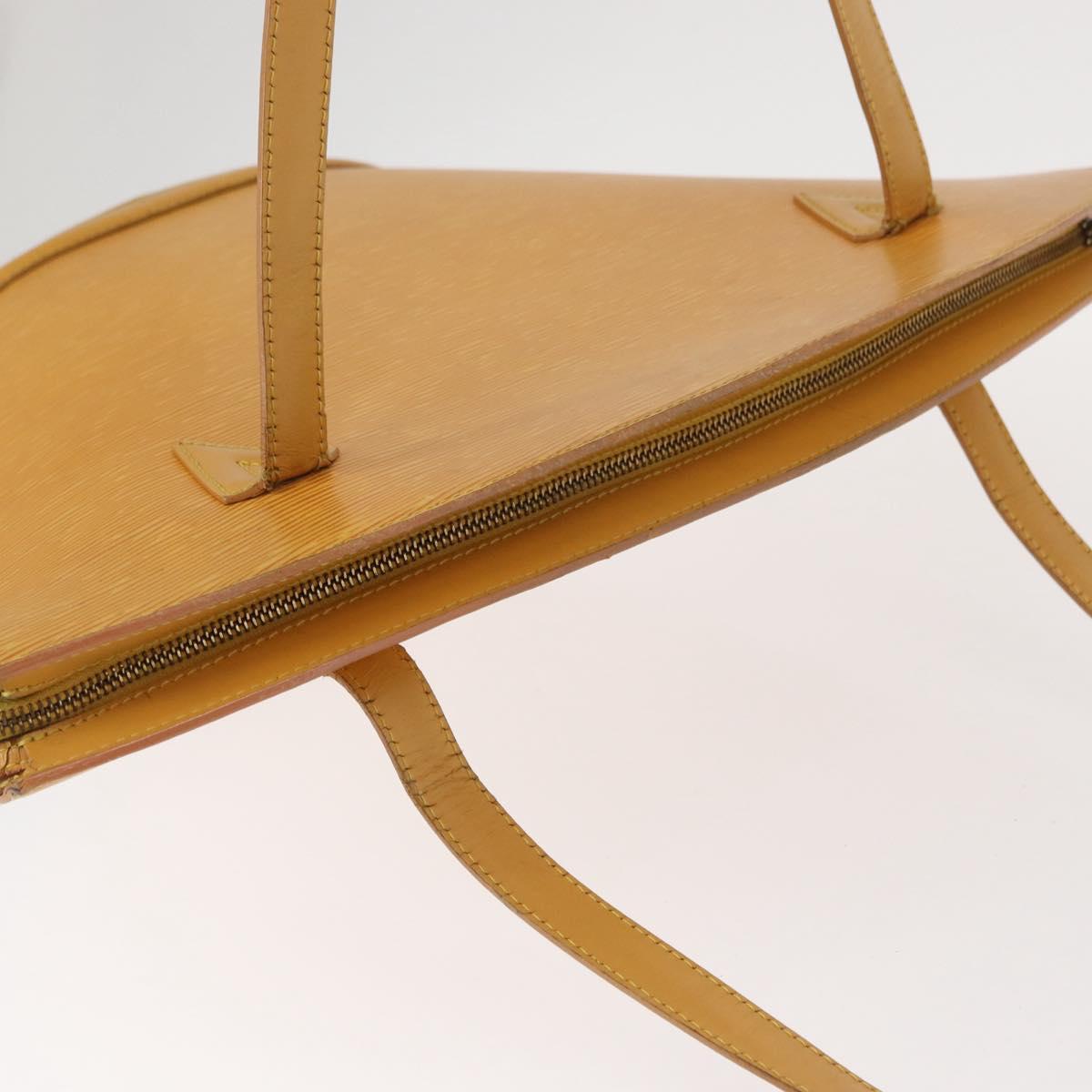 LOUIS VUITTON Epi Saint Jacques Shopping Shoulder Bag Yellow M52269 Auth 155921