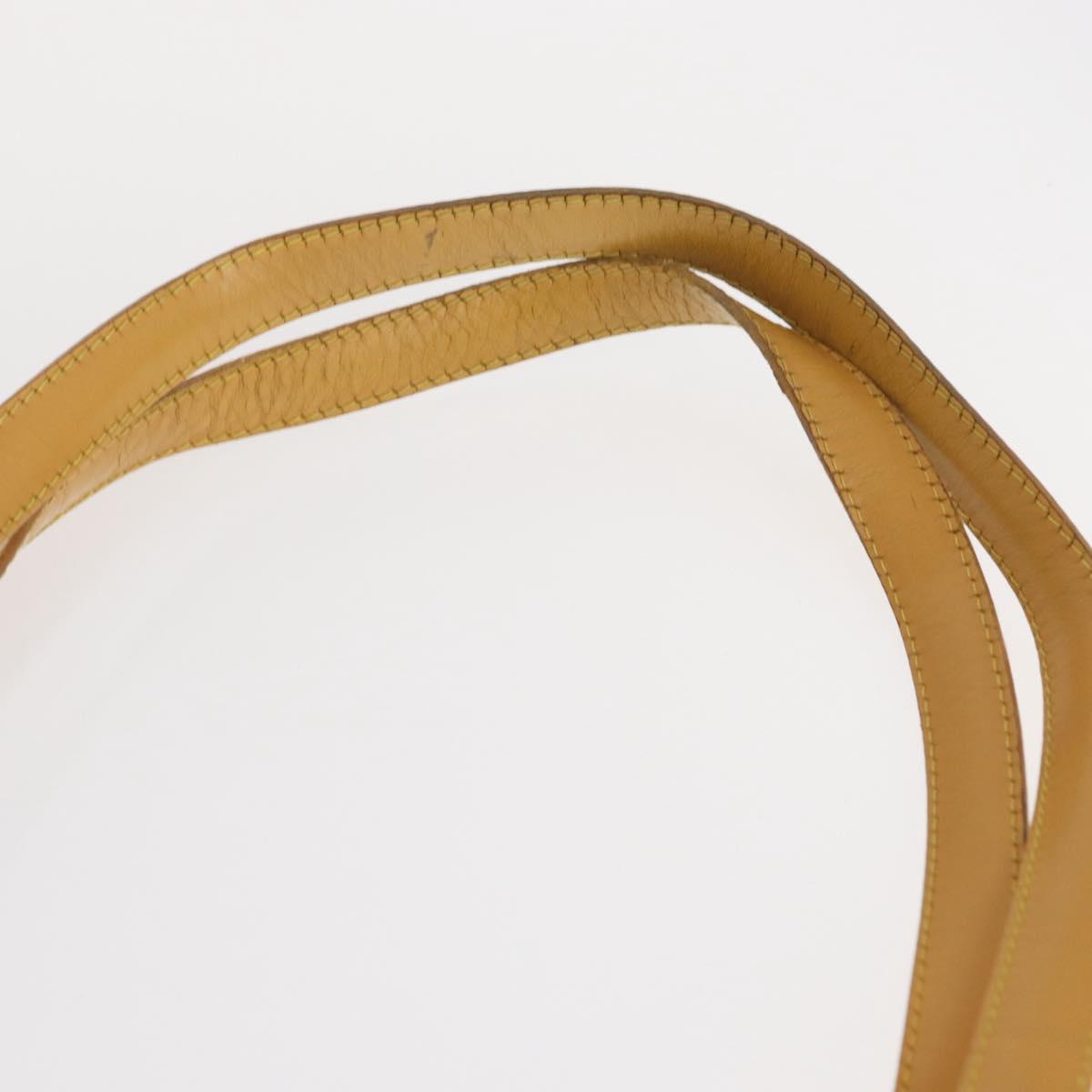 LOUIS VUITTON Epi Saint Jacques Shopping Shoulder Bag Yellow M52269 Auth 155921