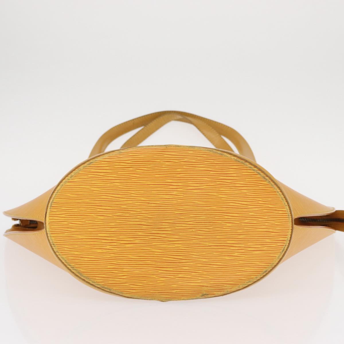LOUIS VUITTON Epi Saint Jacques Shopping Shoulder Bag Yellow M52269 Auth 155921