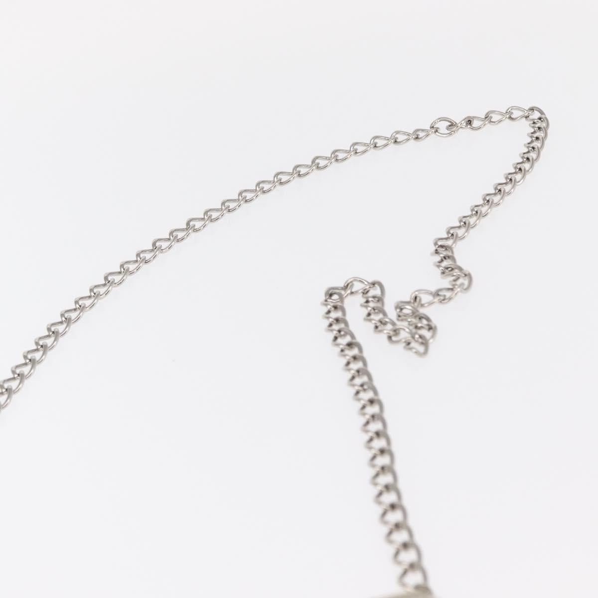 Christian Dior Trotter Canvas Shoulder Bag Pink Silver Auth 155931