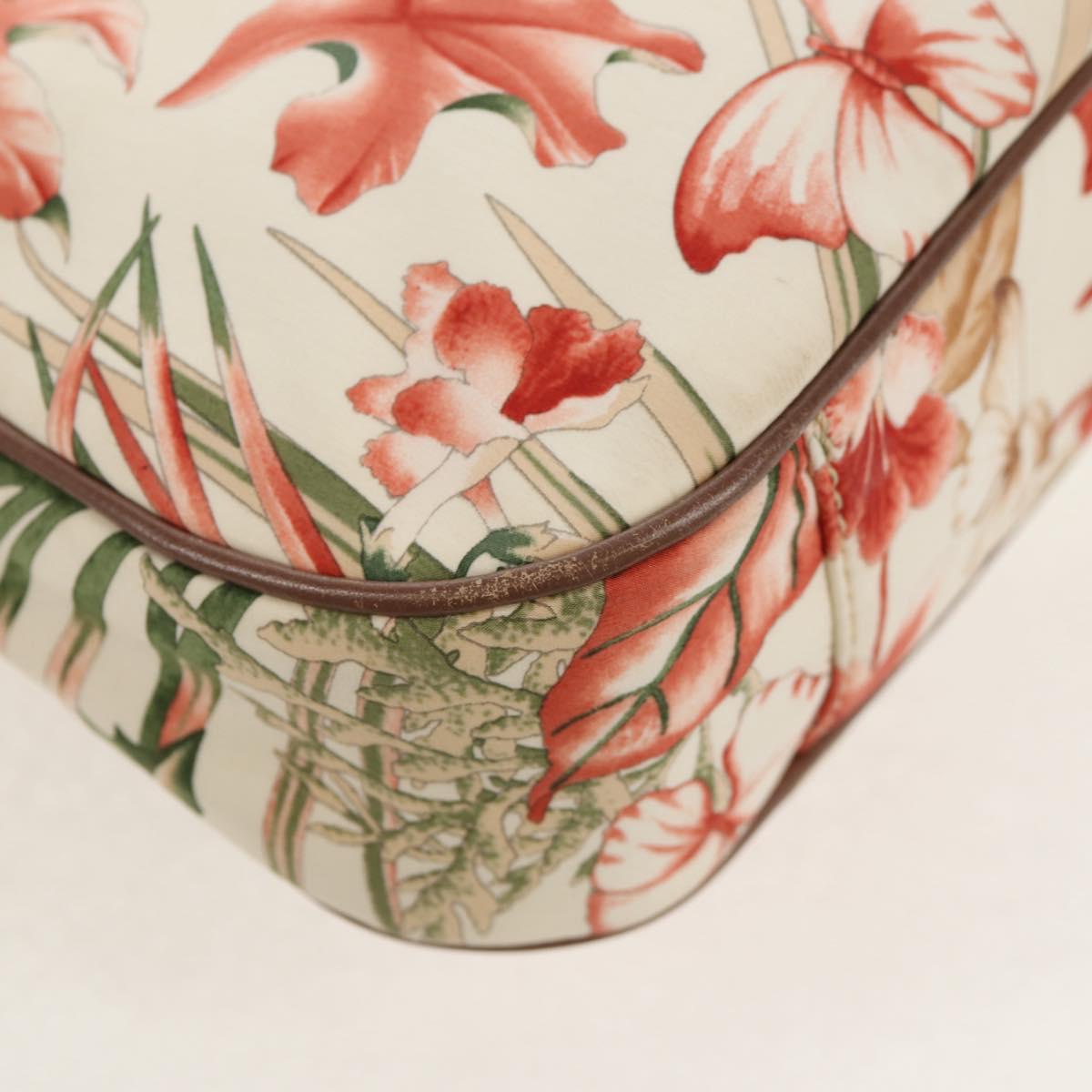 Salvatore Ferragamo Shoulder Bag Nylon Multicolor Gold Auth 155947V