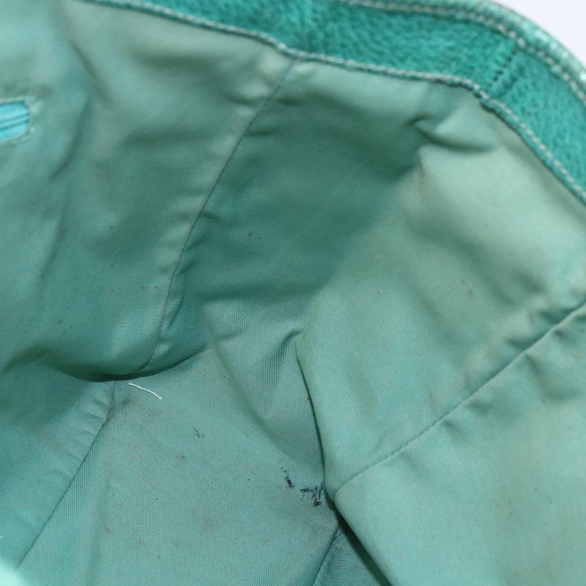 GUCCI GG Canvas Tote Bag Beige Silver 113017 Auth 155950