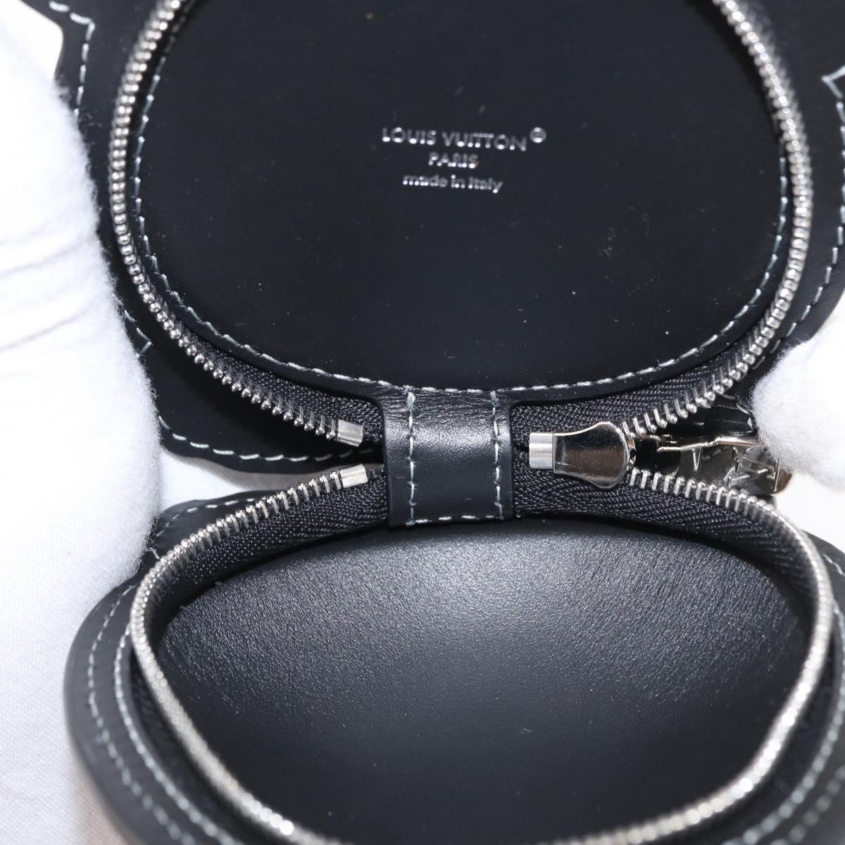 LOUIS VUITTON Monogram Bag Charm L Panda Charm White Black M03397 Auth 155958SM