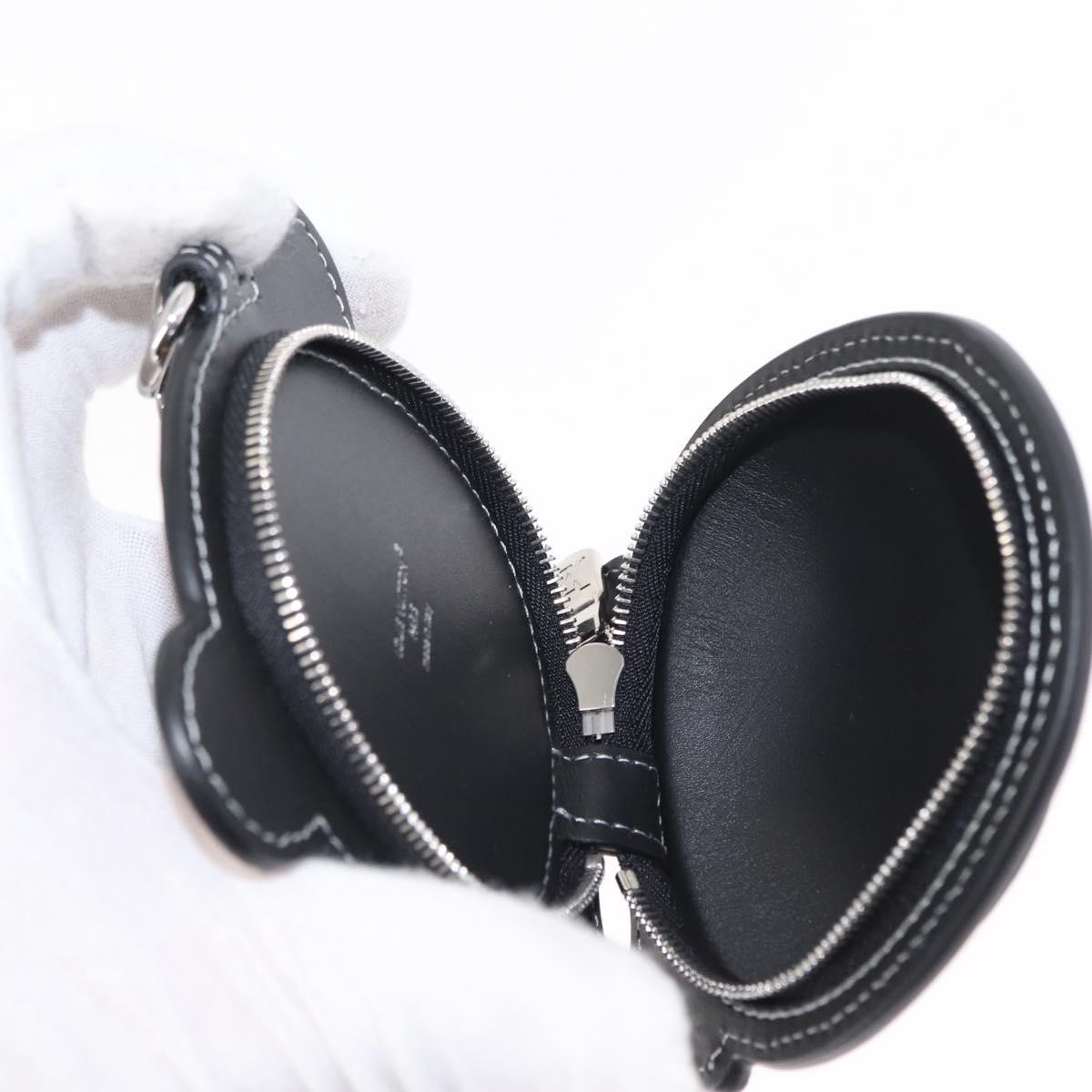 LOUIS VUITTON Monogram Bag Charm L Panda Charm White Black M03397 Auth 155958SM