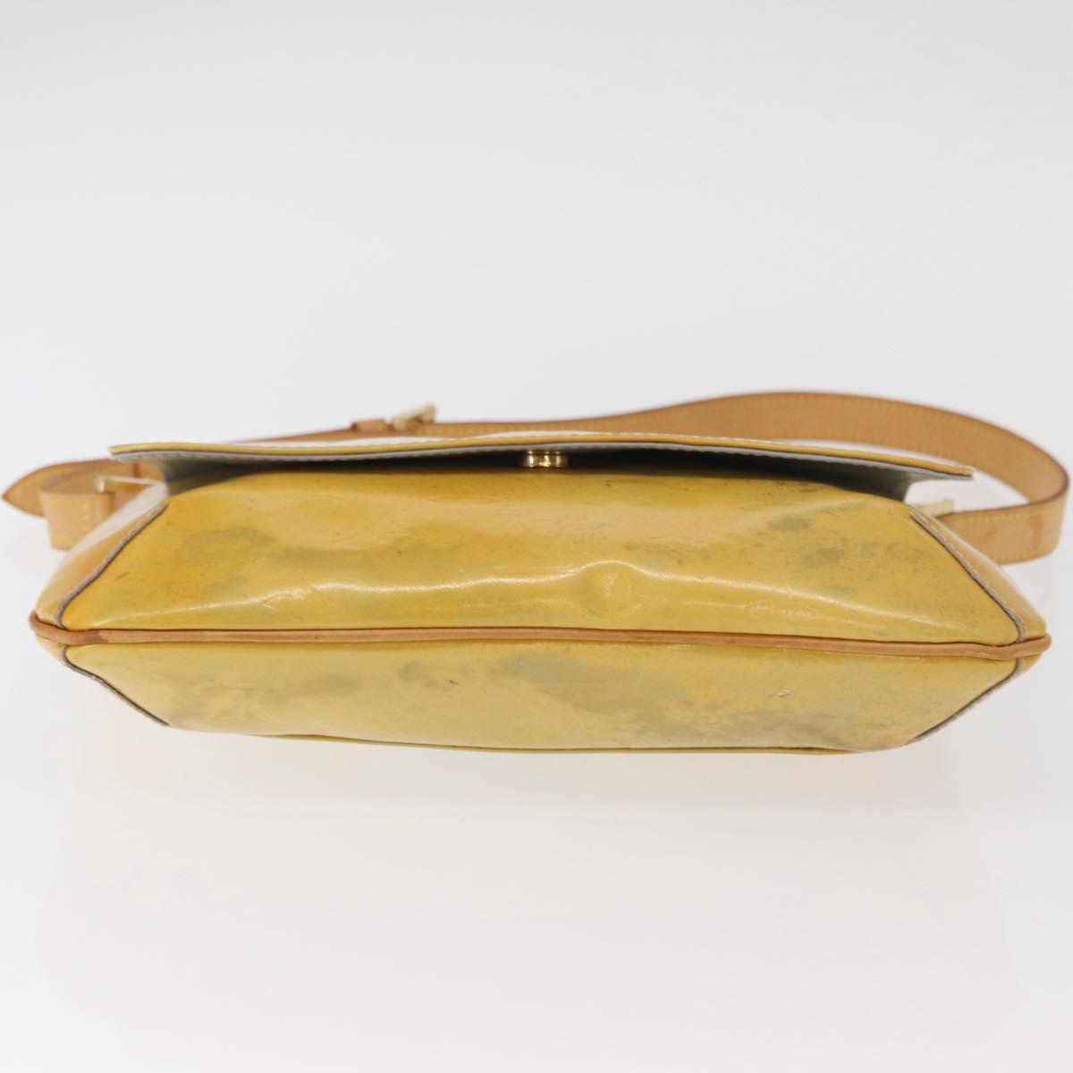 LOUIS VUITTON Monogram Vernis Thompson Street Bag Gris M91008 LV Auth 155972