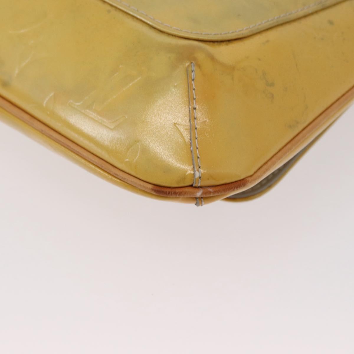 LOUIS VUITTON Monogram Vernis Thompson Street Bag Gris M91008 LV Auth 155972