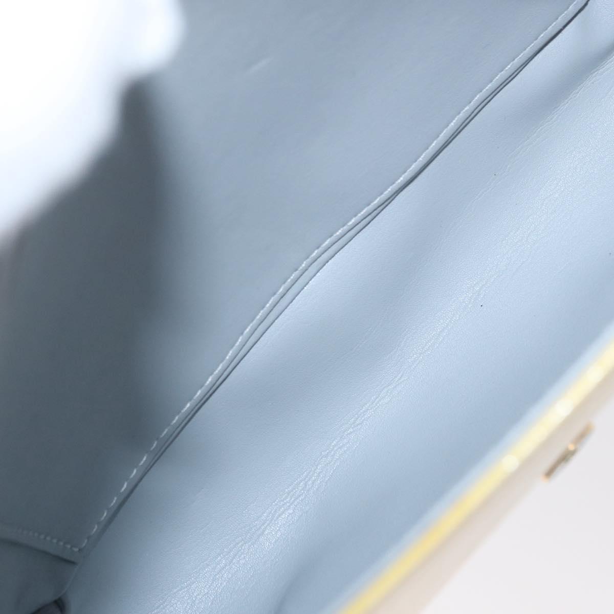 LOUIS VUITTON Monogram Vernis Thompson Street Bag Gris M91008 LV Auth 155972