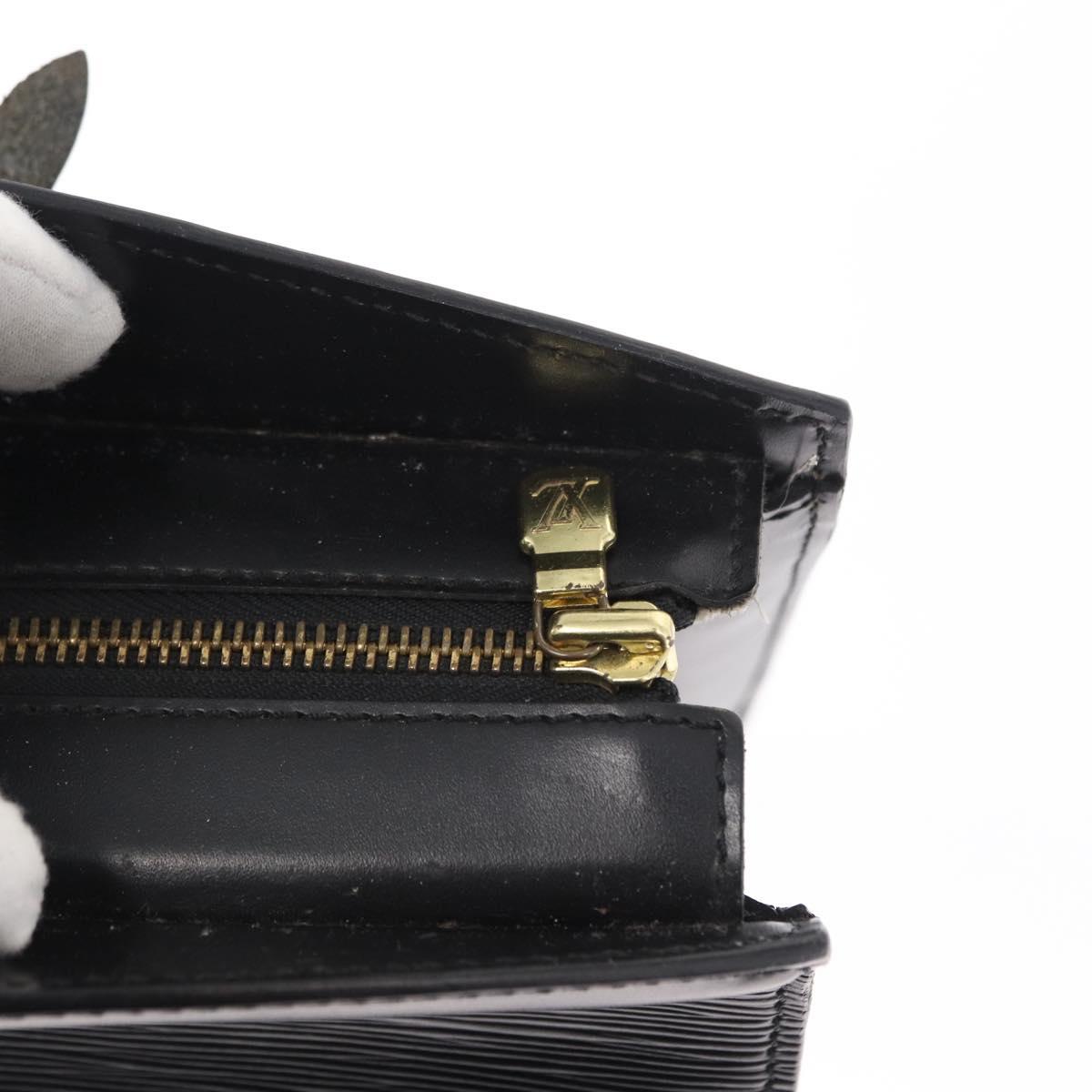 LOUIS VUITTON Epi Riviera Hand Bag Noir Black M48182 LV Auth 155973