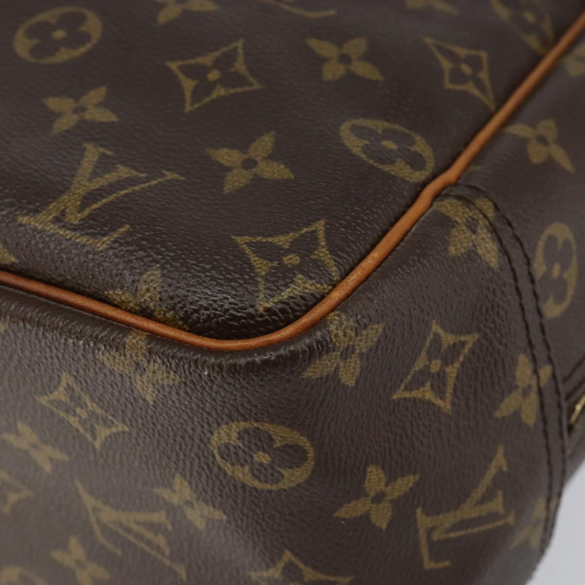LOUIS VUITTON Monogram Deauville Hand Bag M47270 LV Auth 155974