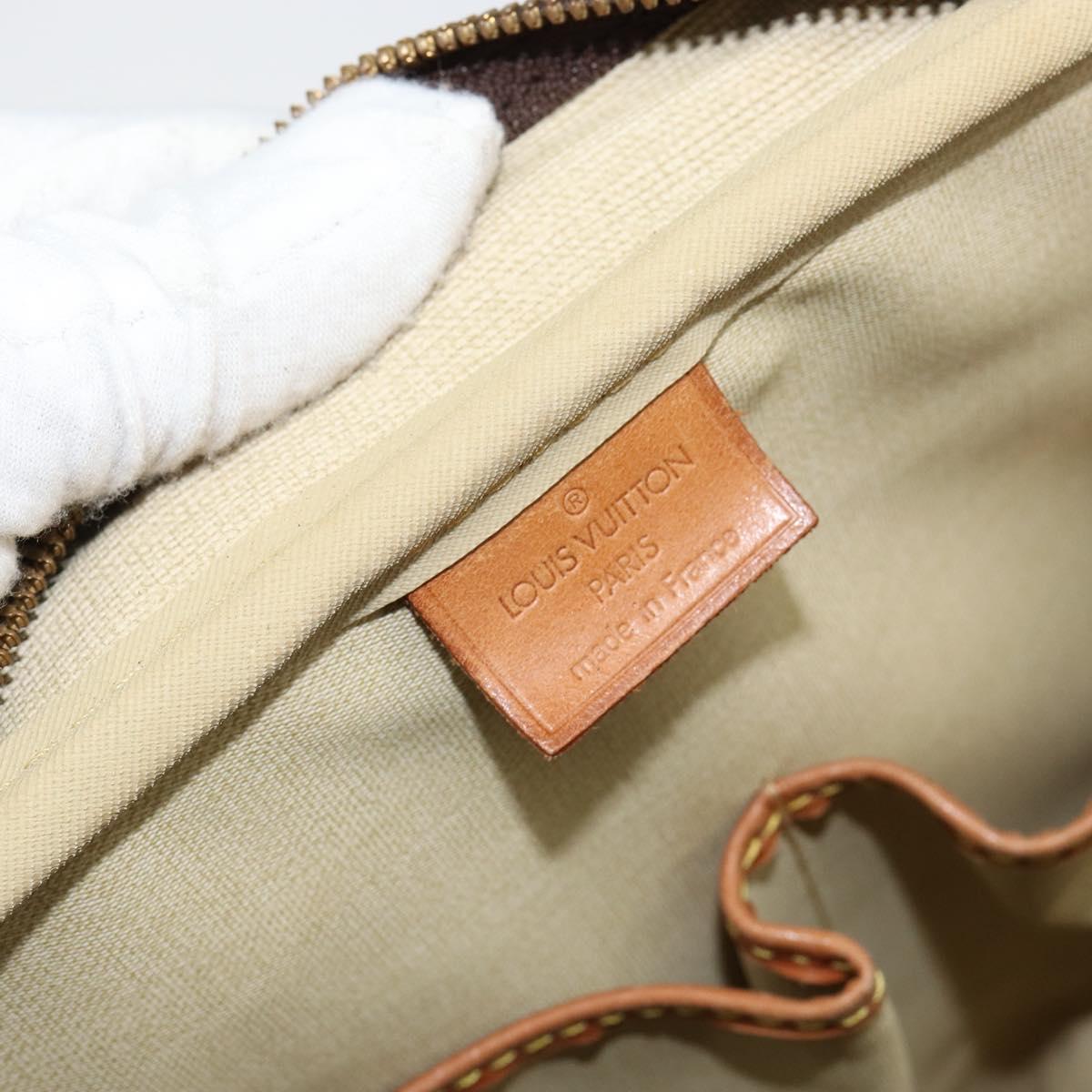 LOUIS VUITTON Monogram Deauville Hand Bag M47270 LV Auth 155974