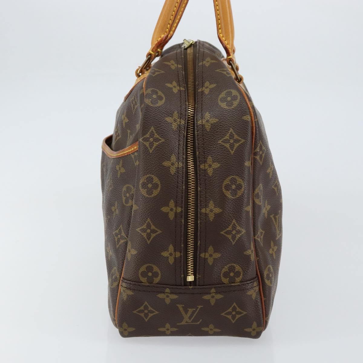 LOUIS VUITTON Monogram Deauville Hand Bag M47270 LV Auth 155974