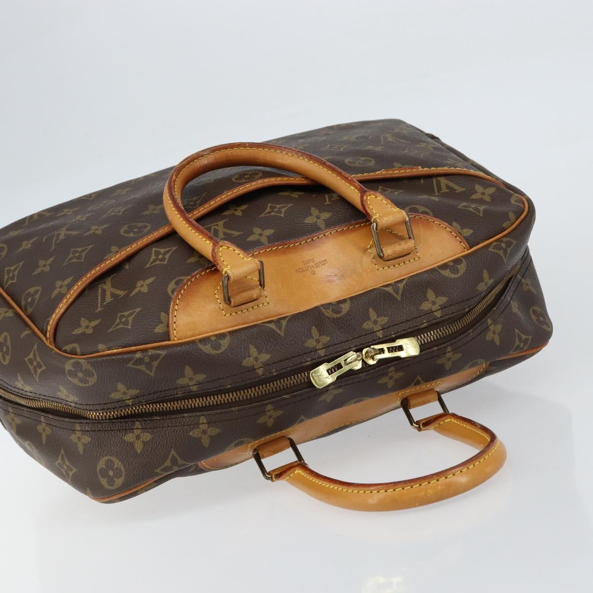 LOUIS VUITTON Monogram Deauville Hand Bag M47270 LV Auth 155974