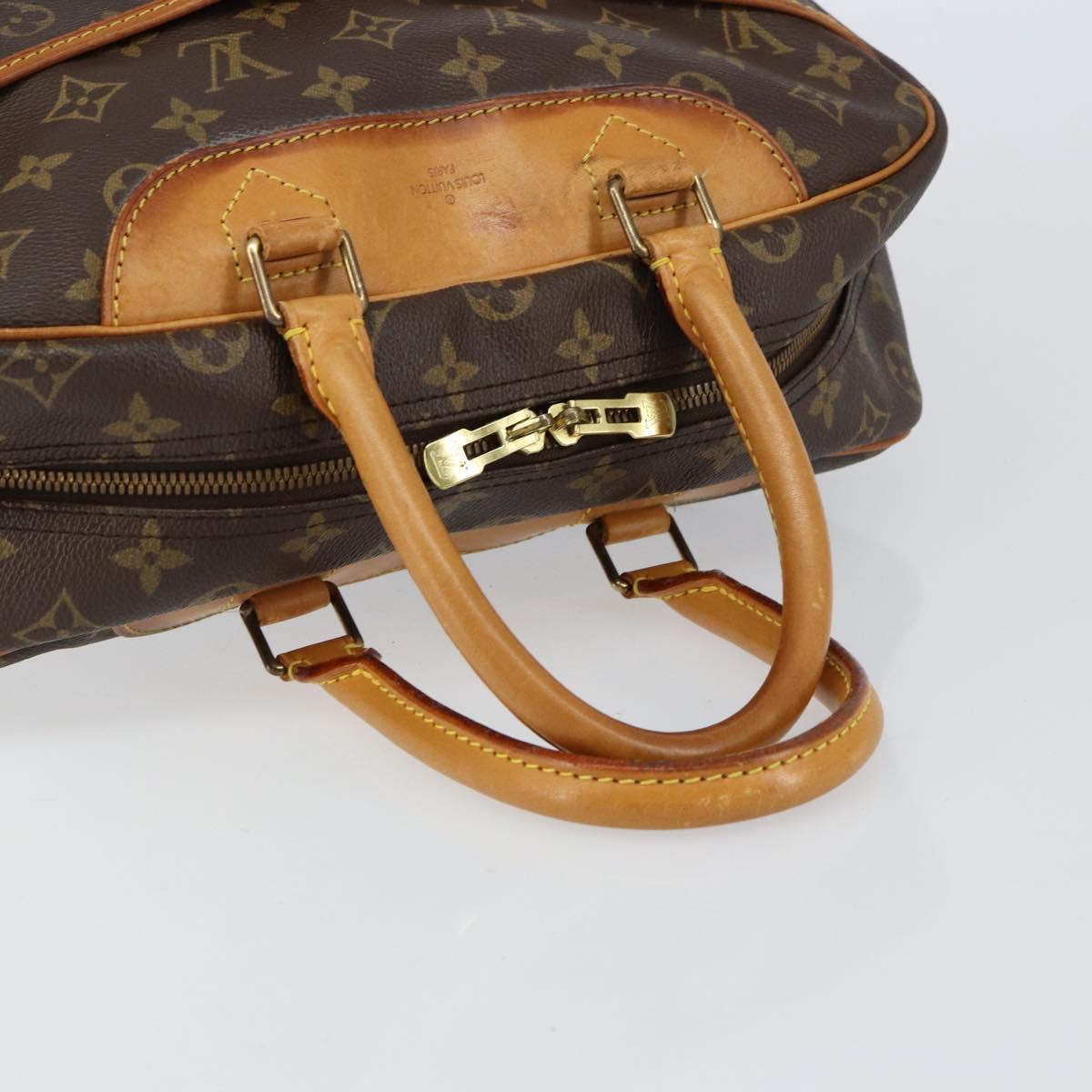 LOUIS VUITTON Monogram Deauville Hand Bag M47270 LV Auth 155974