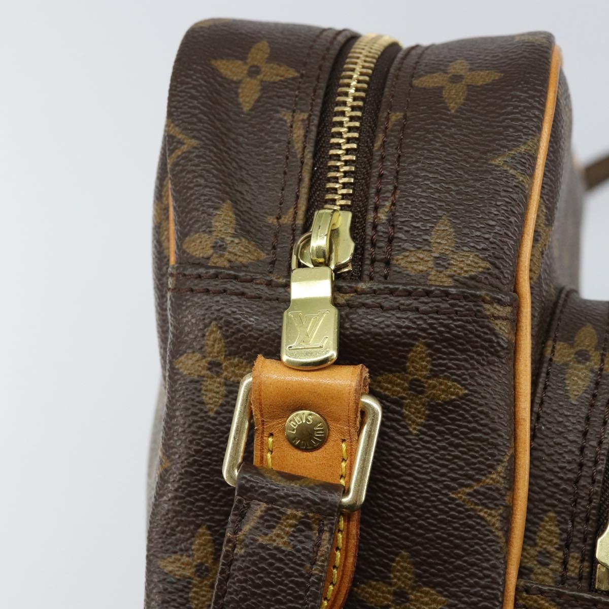 LOUIS VUITTON Monogram Nile Shoulder Bag M45244 LV Auth 155975