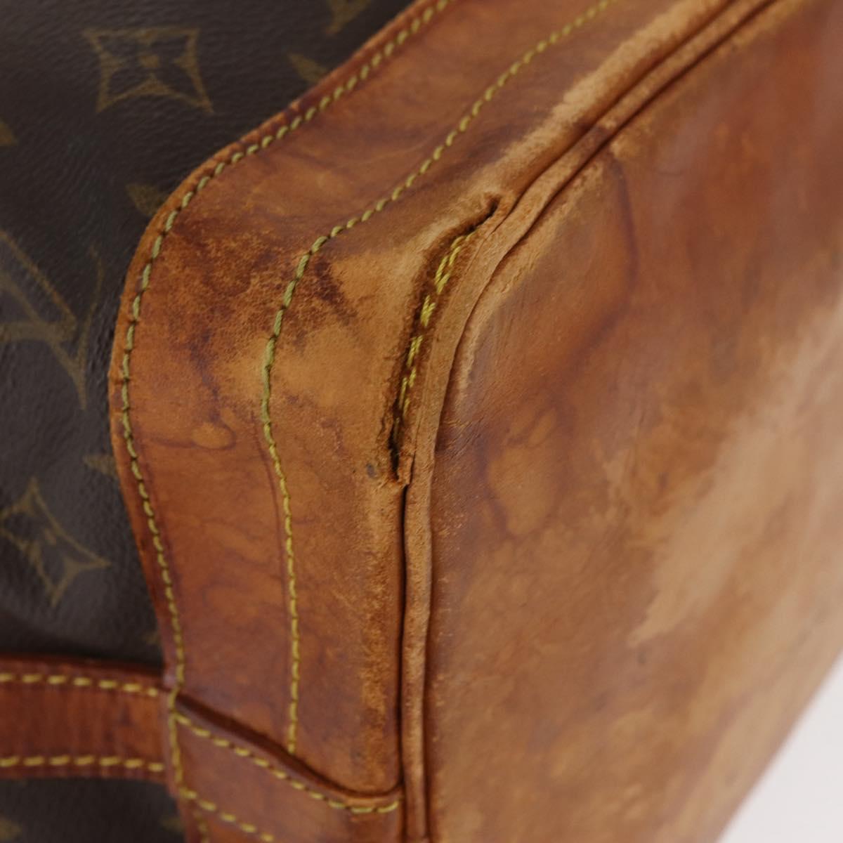 LOUIS VUITTON Monogram Noe Shoulder Bag M42224 LV Auth 155978