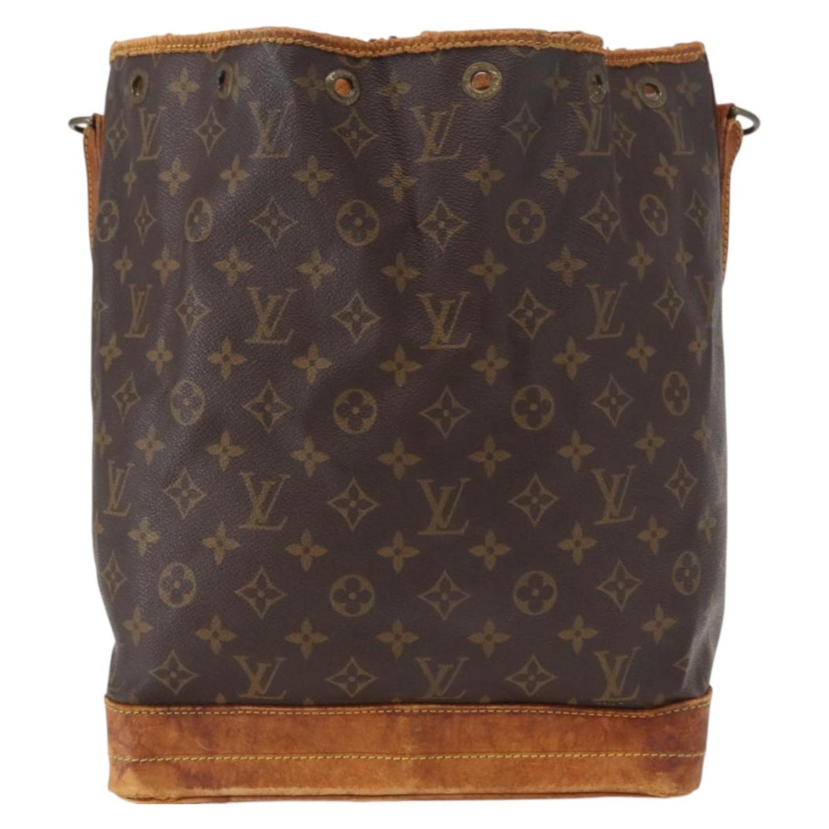 LOUIS VUITTON Monogram Noe Shoulder Bag M42224 LV Auth 155978
