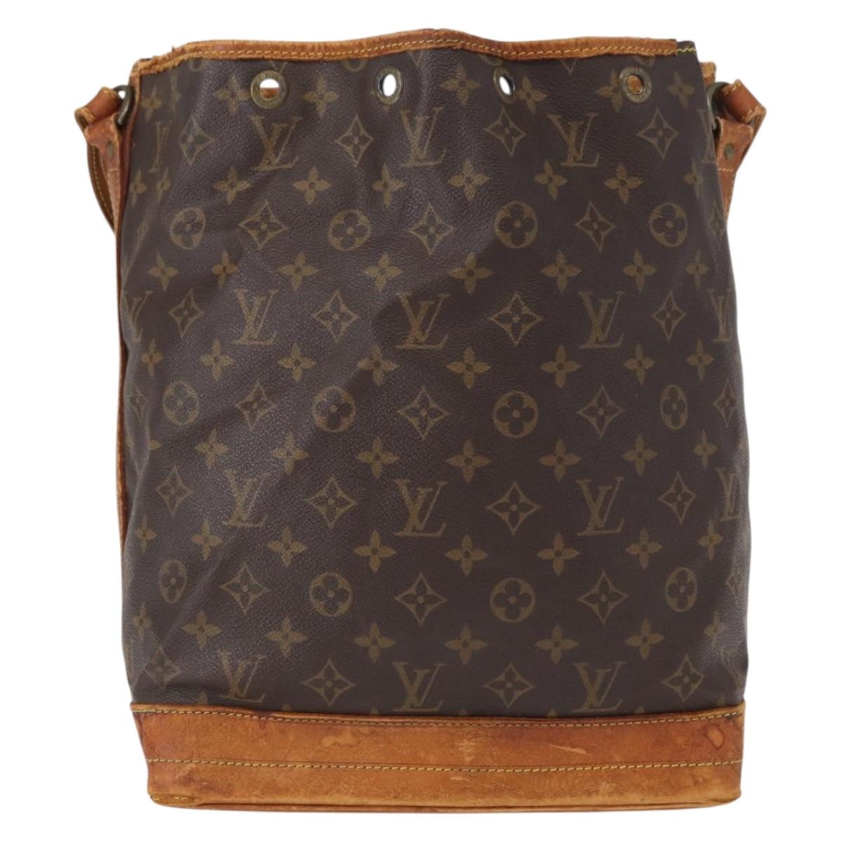 LOUIS VUITTON Monogram Noe Shoulder Bag M42224 LV Auth 155978