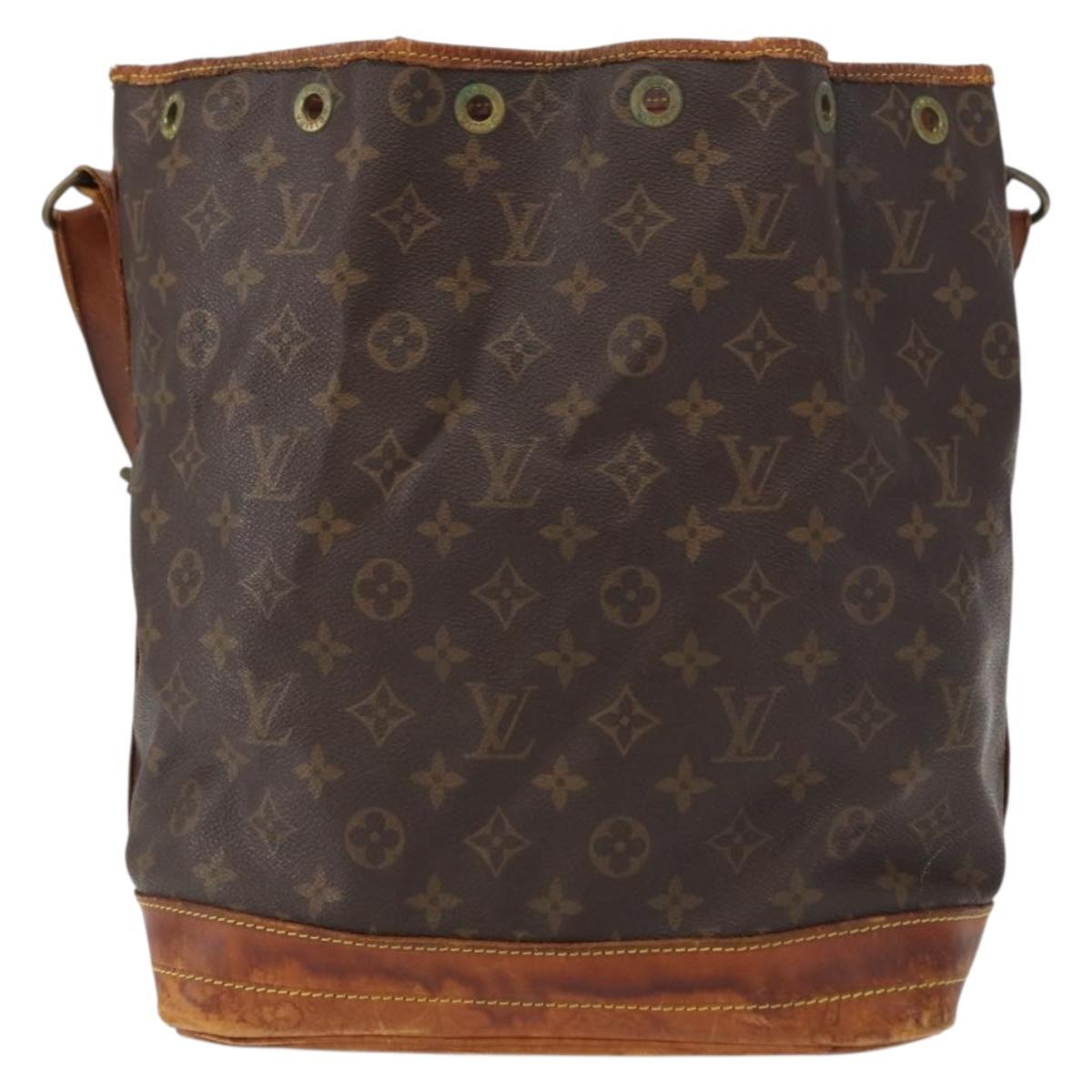 LOUIS VUITTON Monogram Noe Shoulder Bag M42224 LV Auth 155979